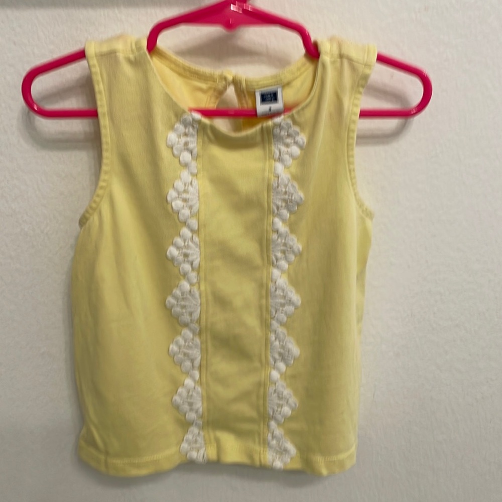 Girls Sleeveless Janie & Jack Shirt Size 12